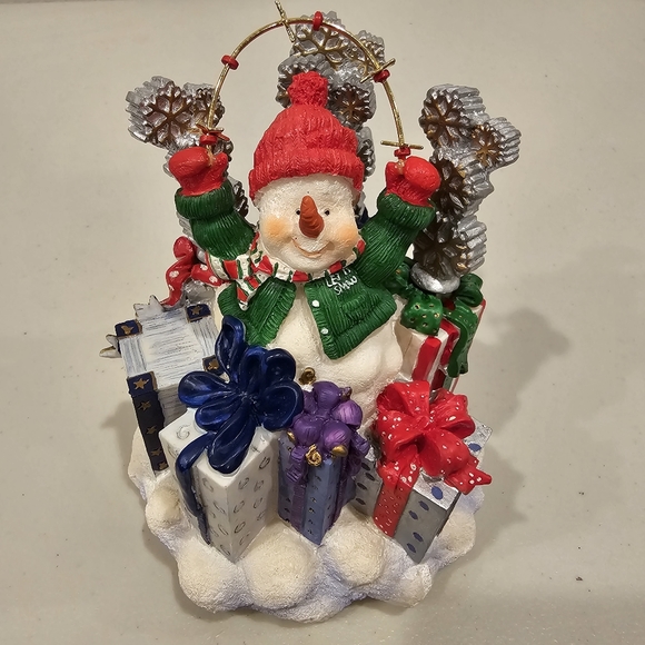 Ambiance Collection Christmas Snowman Let It Snow 5 Piece Spreader Set - Picture 3 of 16